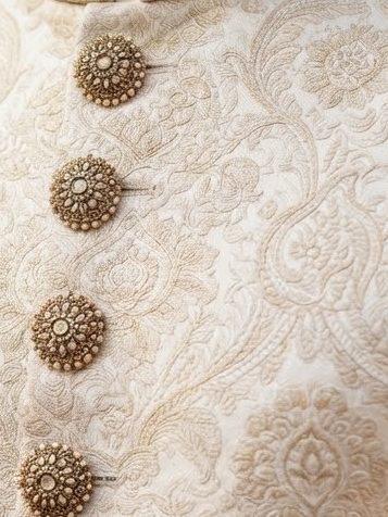 Heritage Sherwani — detail view