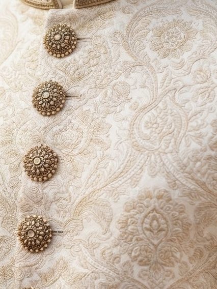 Heritage Sherwani — alternate view